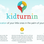 The homepage for Kid Turn In