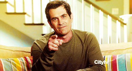 Phil Dunphy (of Modern Family) giving a thumbs up